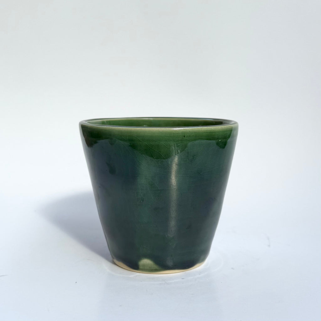 Small Pot - Dark Green