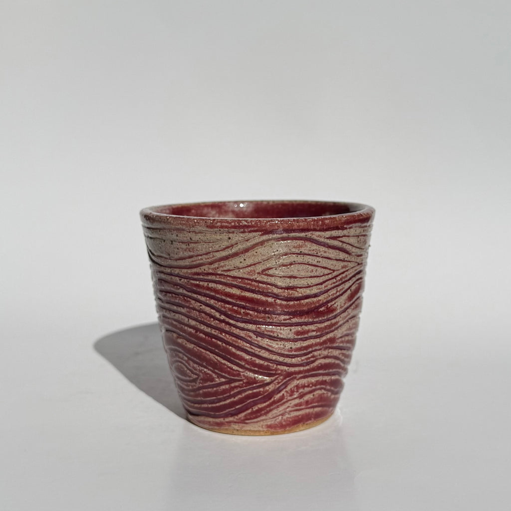 Carved Cup - Raspberry Wiggles