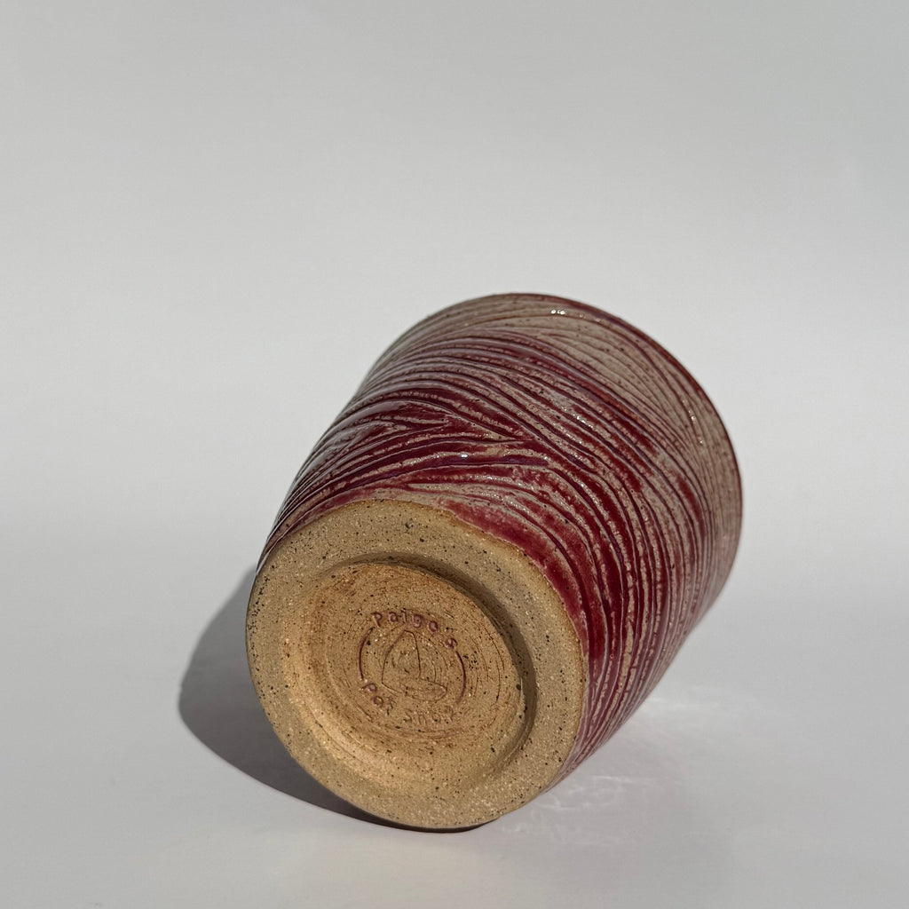 Carved Cup - Raspberry Wiggles