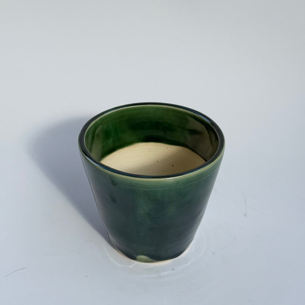 Small Pot - Dark Green