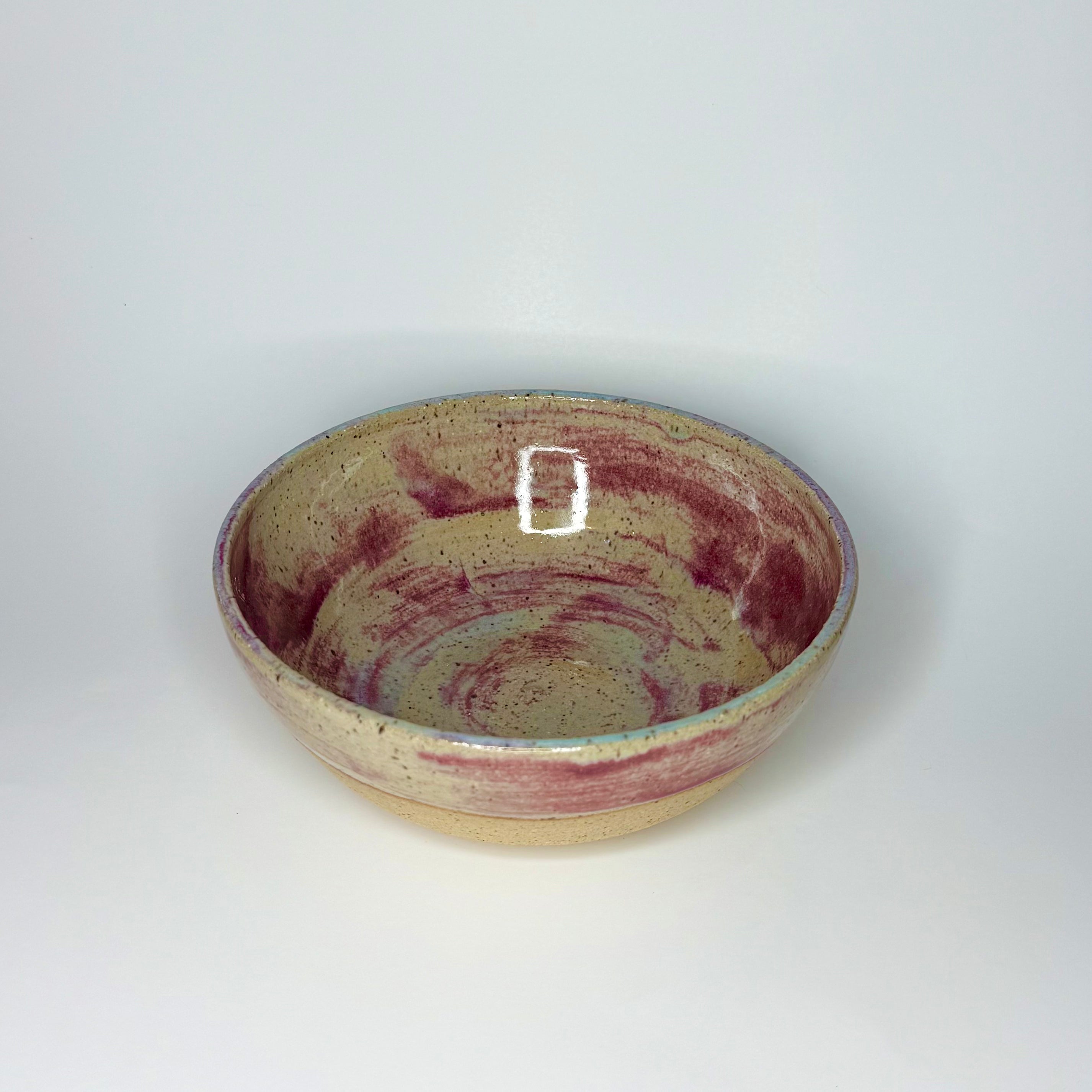 Bowl - Raspberry Celadon