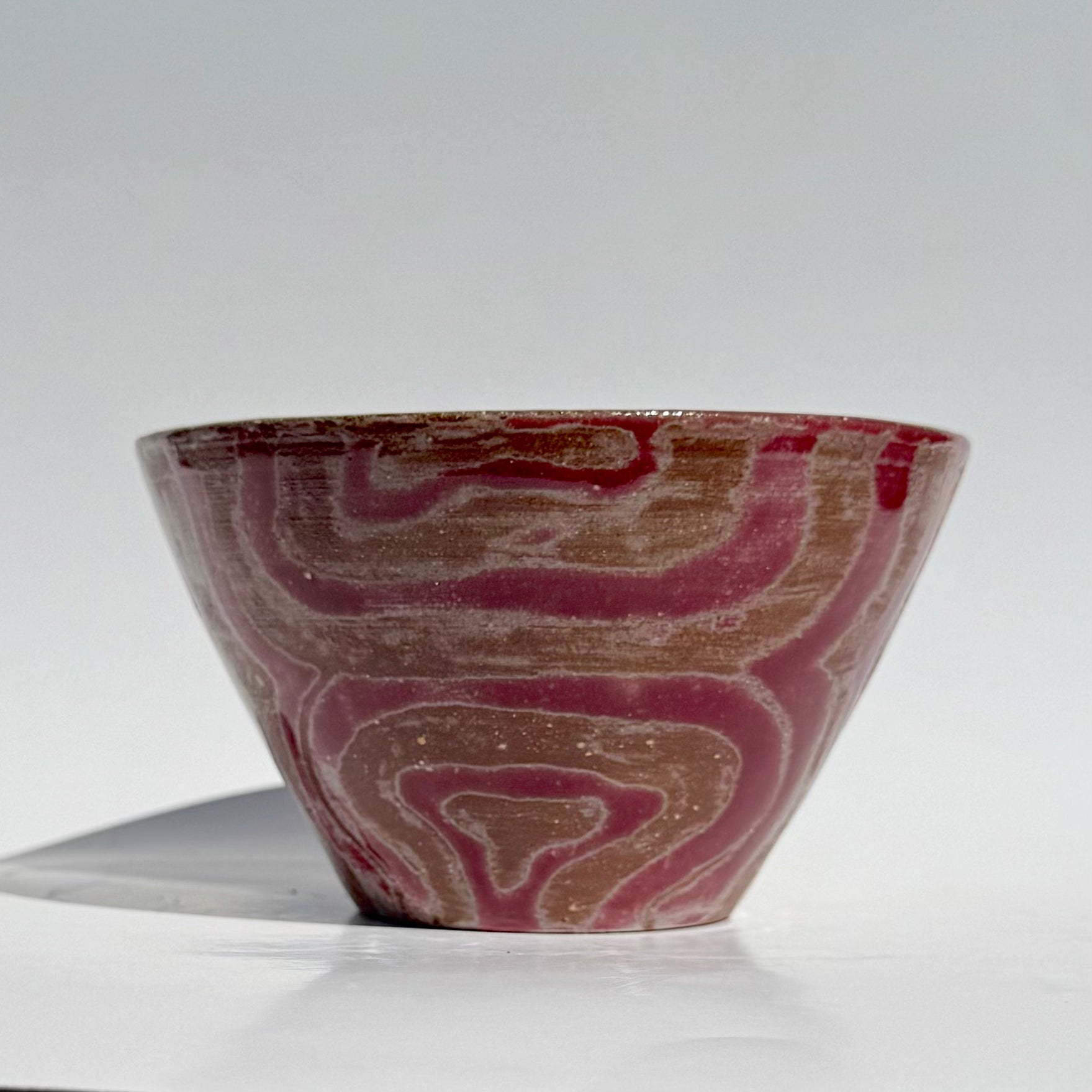 Pattern Bowl - Raspberry