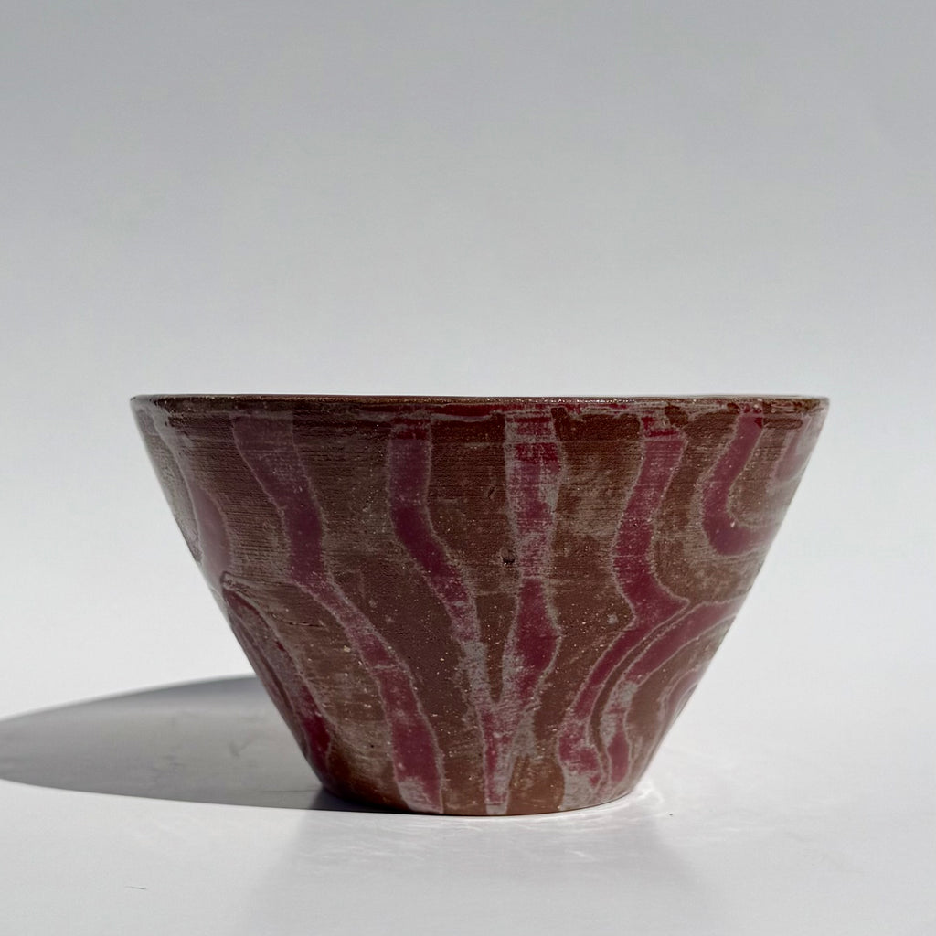 Pattern Bowl - Raspberry