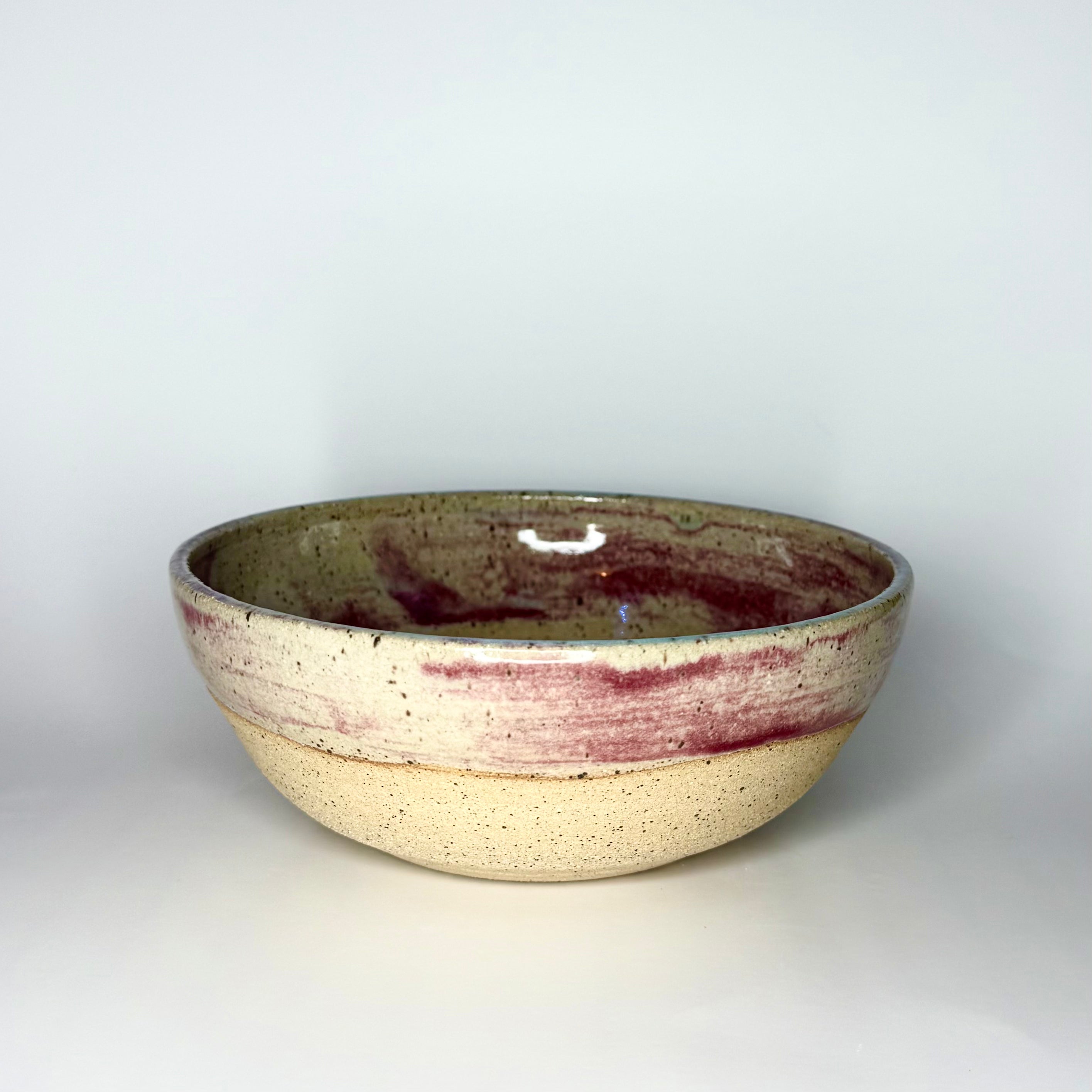 Bowl - Raspberry Celadon