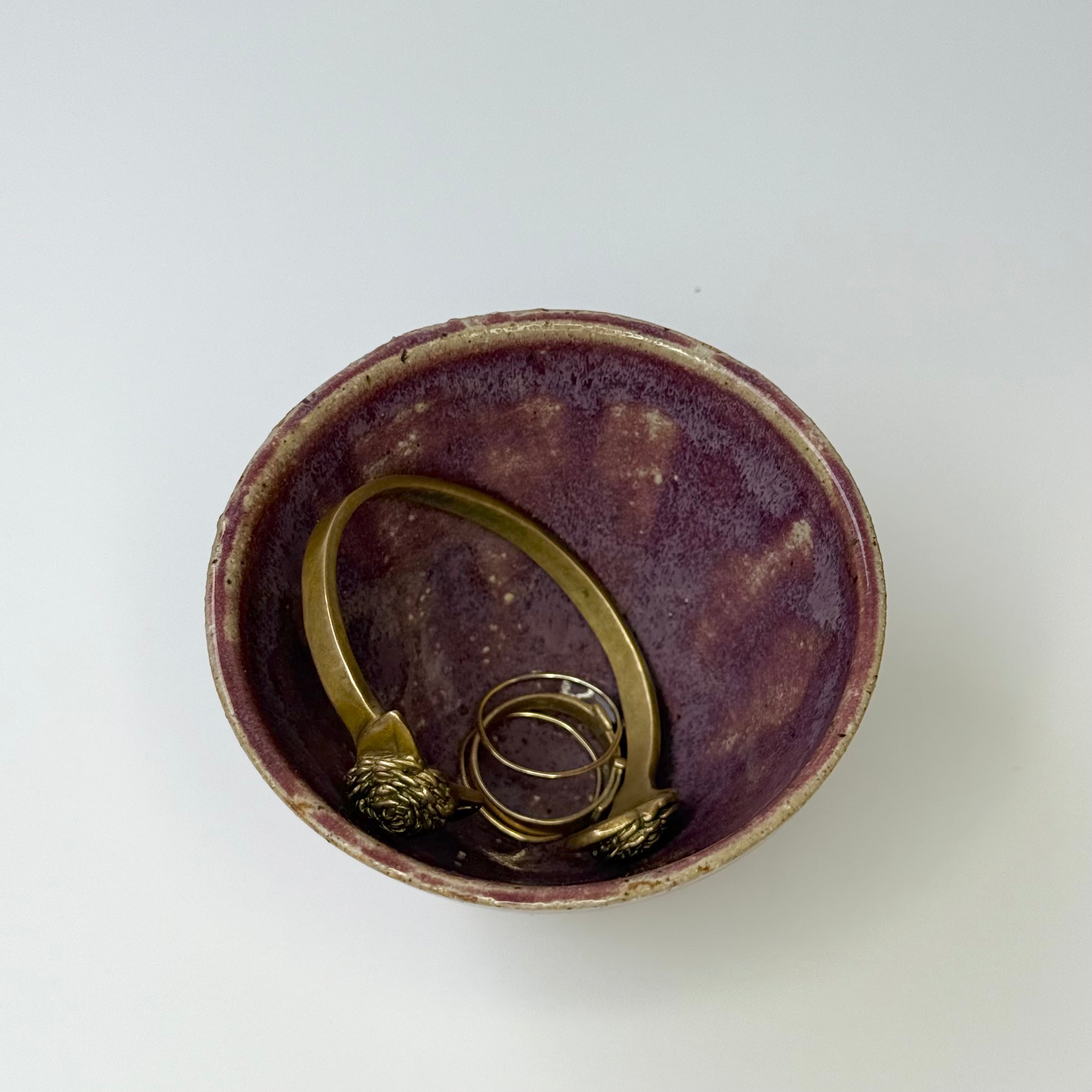 Mini "V" Bowl - Mulberry
