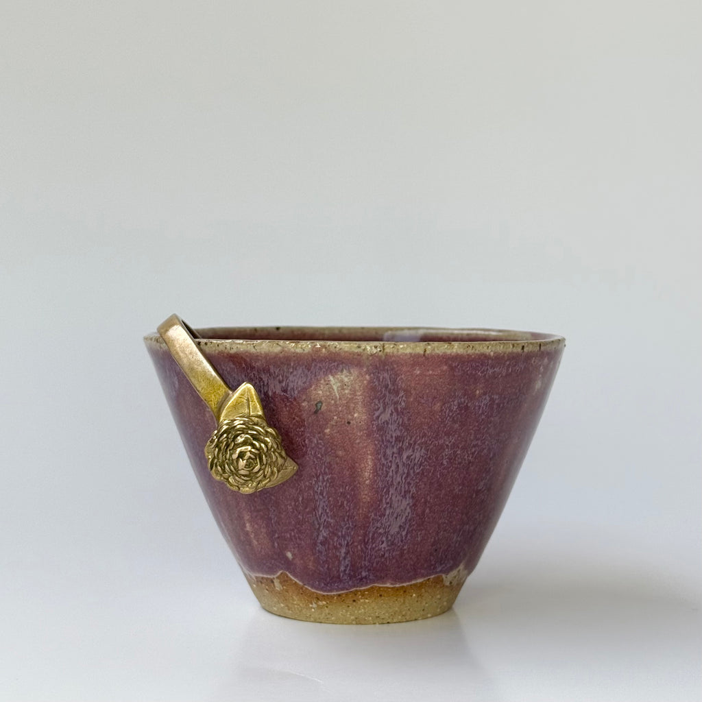 Mini "V" Bowl - Mulberry