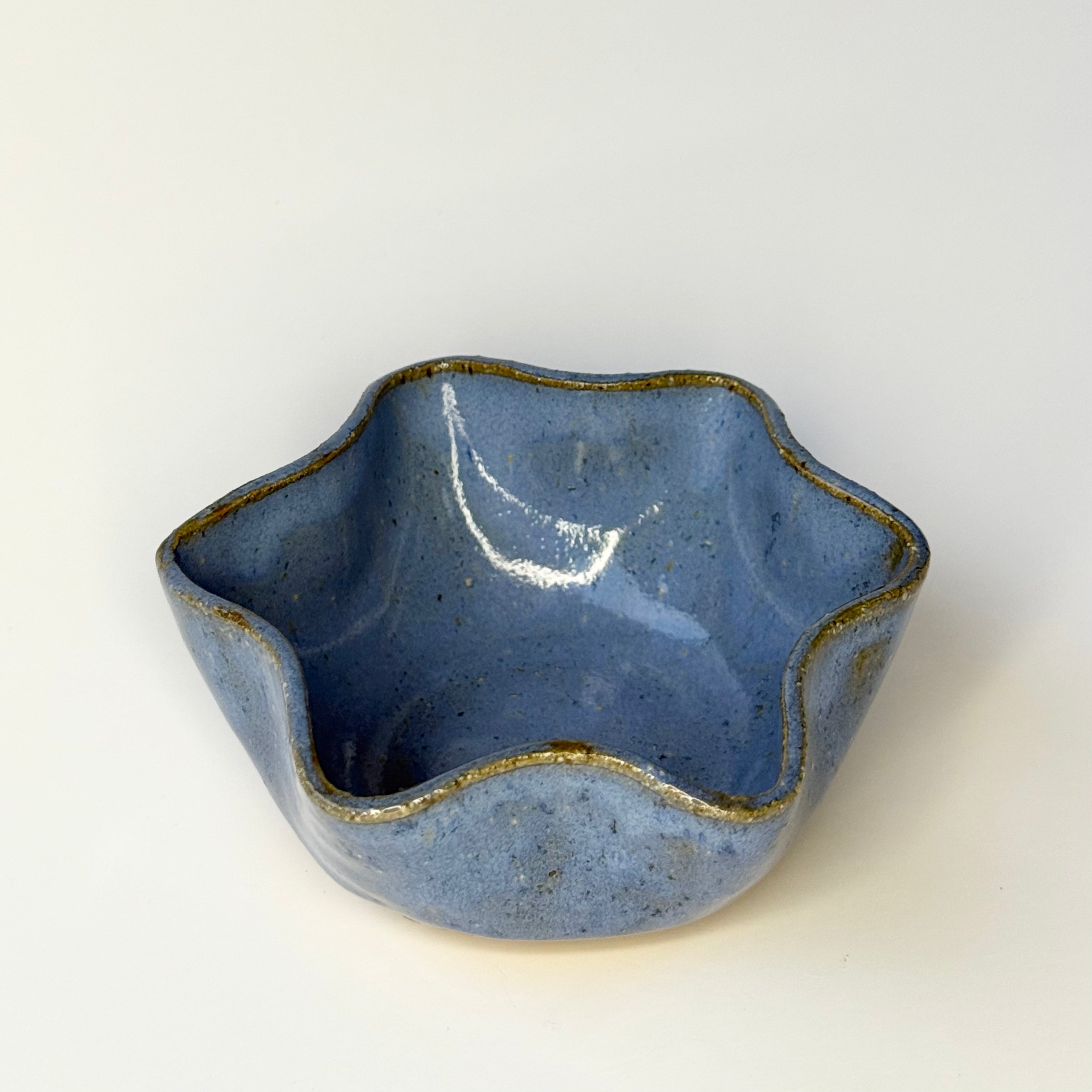 Small Squiggle Bowl - Blue
